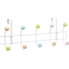 Rangement|Gifi Patère de porte multicolore 10 crochets