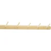 Rangement|Gifi Patère en bambou 5 crochets L50cm