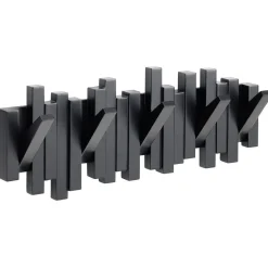 Rangement|Gifi Patère en bois 5 crochets 40,5x8,5xH15cm