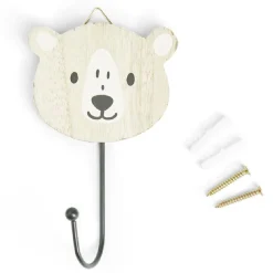 Rangement|Gifi Patère enfant forme animal 10xH15cm - 4 modèles