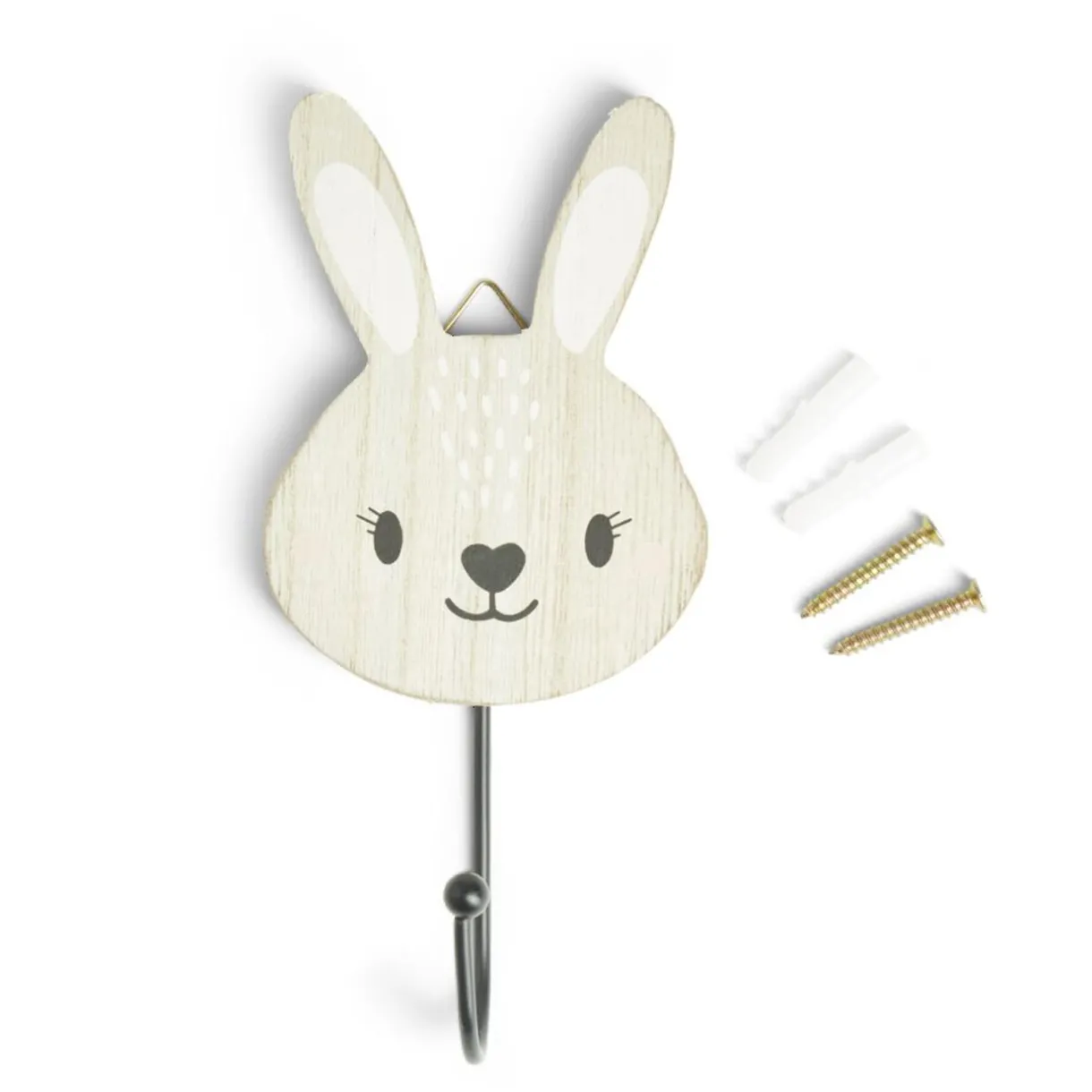 Rangement|Gifi Patère enfant forme animal 10xH15cm - 4 modèles