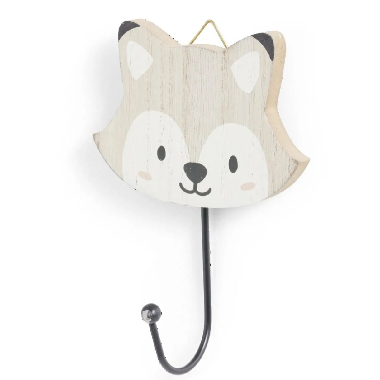 Rangement|Gifi Patère enfant forme animal 10xH15cm - 4 modèles