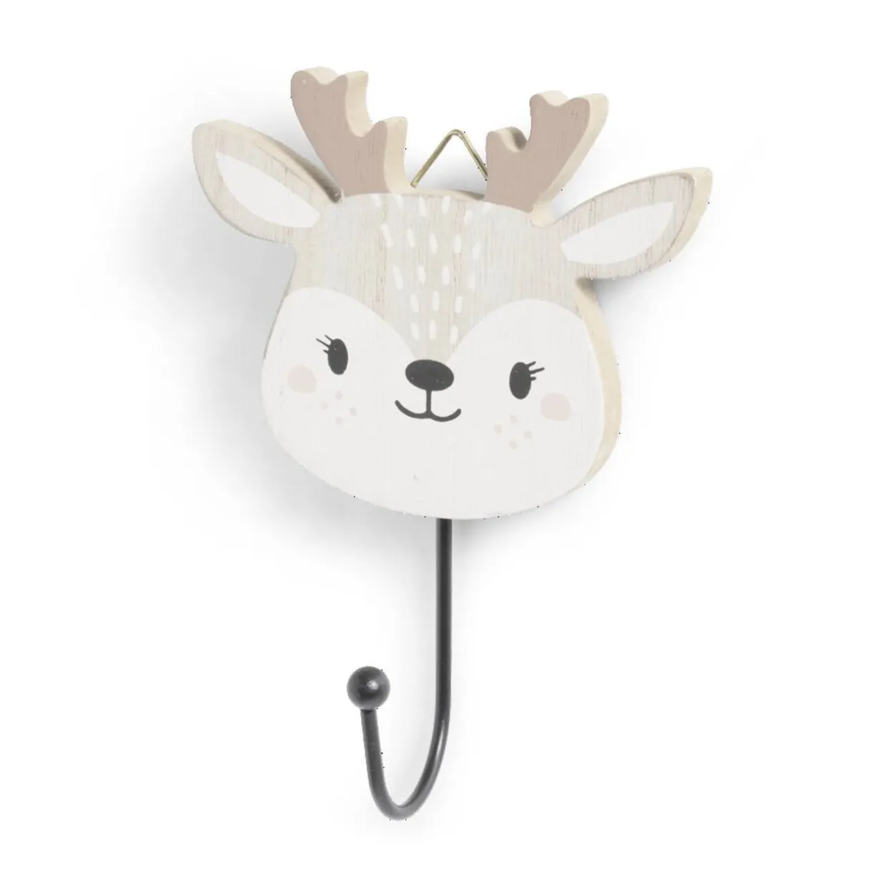 Rangement|Gifi Patère enfant forme animal 10xH15cm - 4 modèles