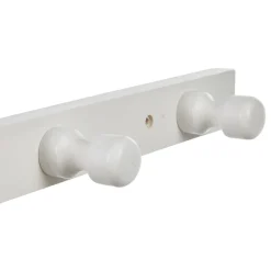 Rangement|Gifi Patère murale 4 crochets blanc