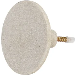 Rangement|Gifi Patère murale ronde beige polyrésine Ø8cm