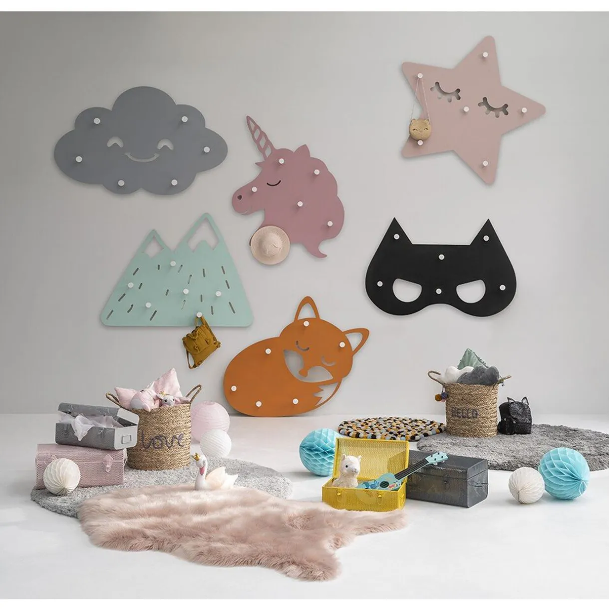 Rangement|Gifi Patère murale XL Starr étoile