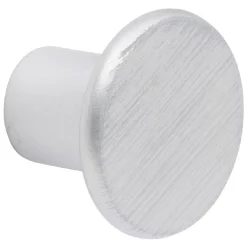 Rangement|Gifi Patère simple 5cm gris argenté