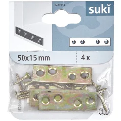 Clearance Gifi Patte d'assemblage 50mm x2, métal