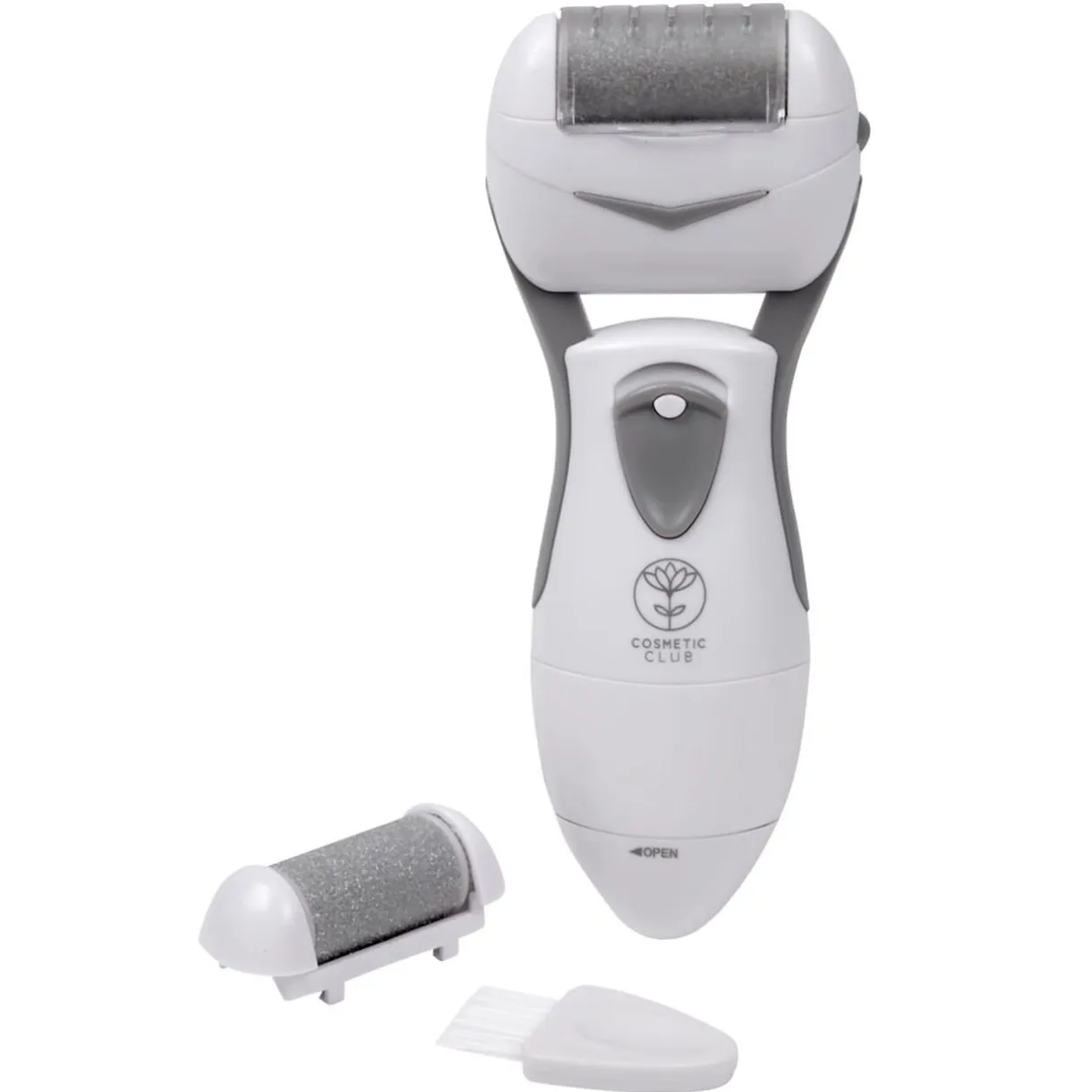 Clearance Gifi Pédicure électrique rouleau exfoliant gris et blanc