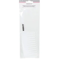 Gifi Peigne de douche blanc L26,5 cm