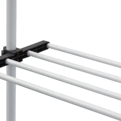 Rangement|Gifi Penderie télescopique métal blanc et noir