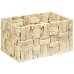 Rangement|Gifi Petite panière rectangulaire tressée en jonc