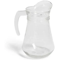 Pichet avec anse et bec verseur 1L verre transparent^Gifi Hot