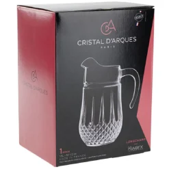 Pichet en verre gamme Longchamp Cristal D'Arques Paris 1,5 L^Gifi Best