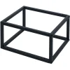 Rangement|Gifi Pieds pour meuble Box Cube métal noir H17,5cm