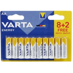 Gifi Pile AA/LR06 Energy x8 + 2 gratuites