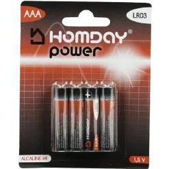 Sale Gifi Pile alcaline LR03 x4