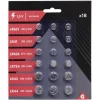 Outlet Gifi Pile bouton x18 gris