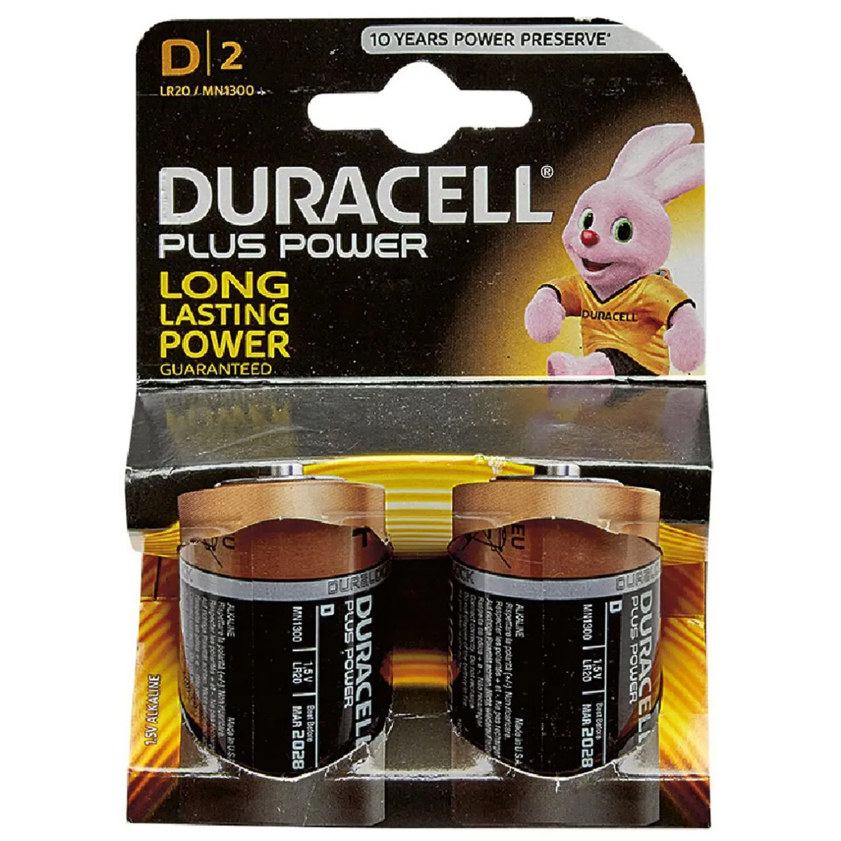 Online Gifi Pile duracell alka plus x2