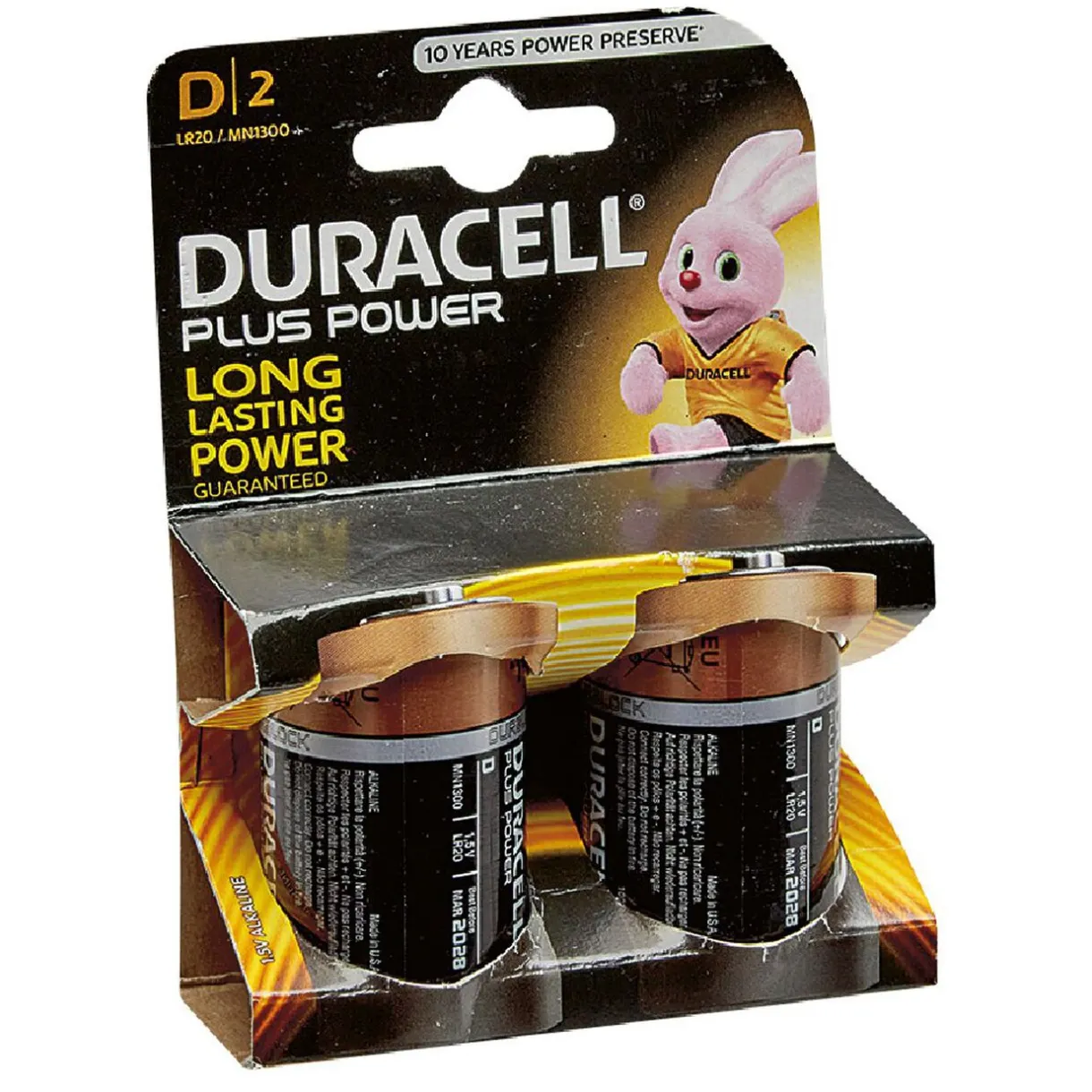 Online Gifi Pile duracell alka plus x2