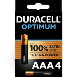 Best Gifi Pile Duracell Optimum AAA LR03 x4