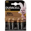 New Gifi Pile Duracell Plus AA LR06 x4