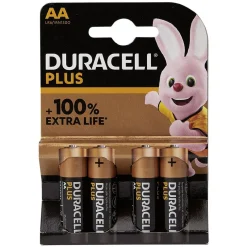New Gifi Pile Duracell Plus AA LR06 x4