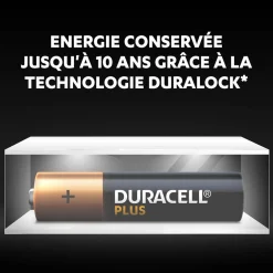Sale Gifi Pile Duracell Plus alcaline AAA 1,5 Volts LR03 - Lot de 4