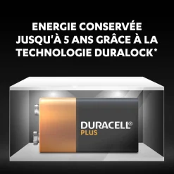 Discount Gifi Pile Duracell Plus alcaline 9 Volts 6LR61