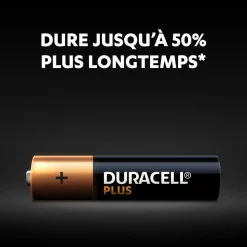 New Gifi Pile Duracell Plus alcaline AAA 1,5 Volts, LR03 - Lot de 8
