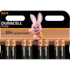Clearance Gifi Pile Duracell Plus alcaline AA 1,5 Volts, LR06 - Lot de 8