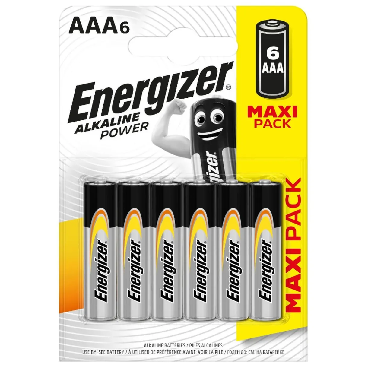 Gifi Pile Energizer LR03 type AAA x6