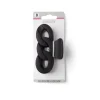New Gifi Pince à cheveux effet chaîne plastique noir mat 8cm