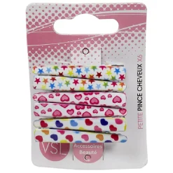 Best Gifi Pince à cheveux enfants imprimée x6