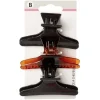 Online Gifi Pince à cheveux noir marron L.8 cm x3