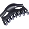 Gifi Pince à cheveux noir mat 7 dents L9cm