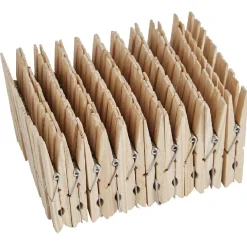 Entretien Du Linge|Gifi Pince à linge bois naturel x100