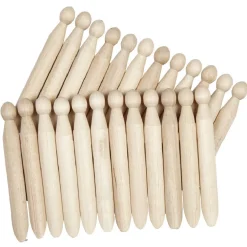 Entretien Du Linge|Gifi Pince à linge en bois x24