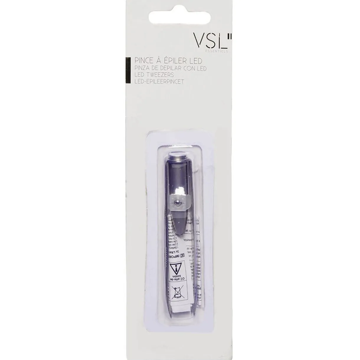 Discount Gifi Pince à épiler avec LED