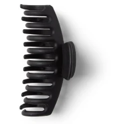 Hot Gifi Pince cheveux crabe noir mat L11cm