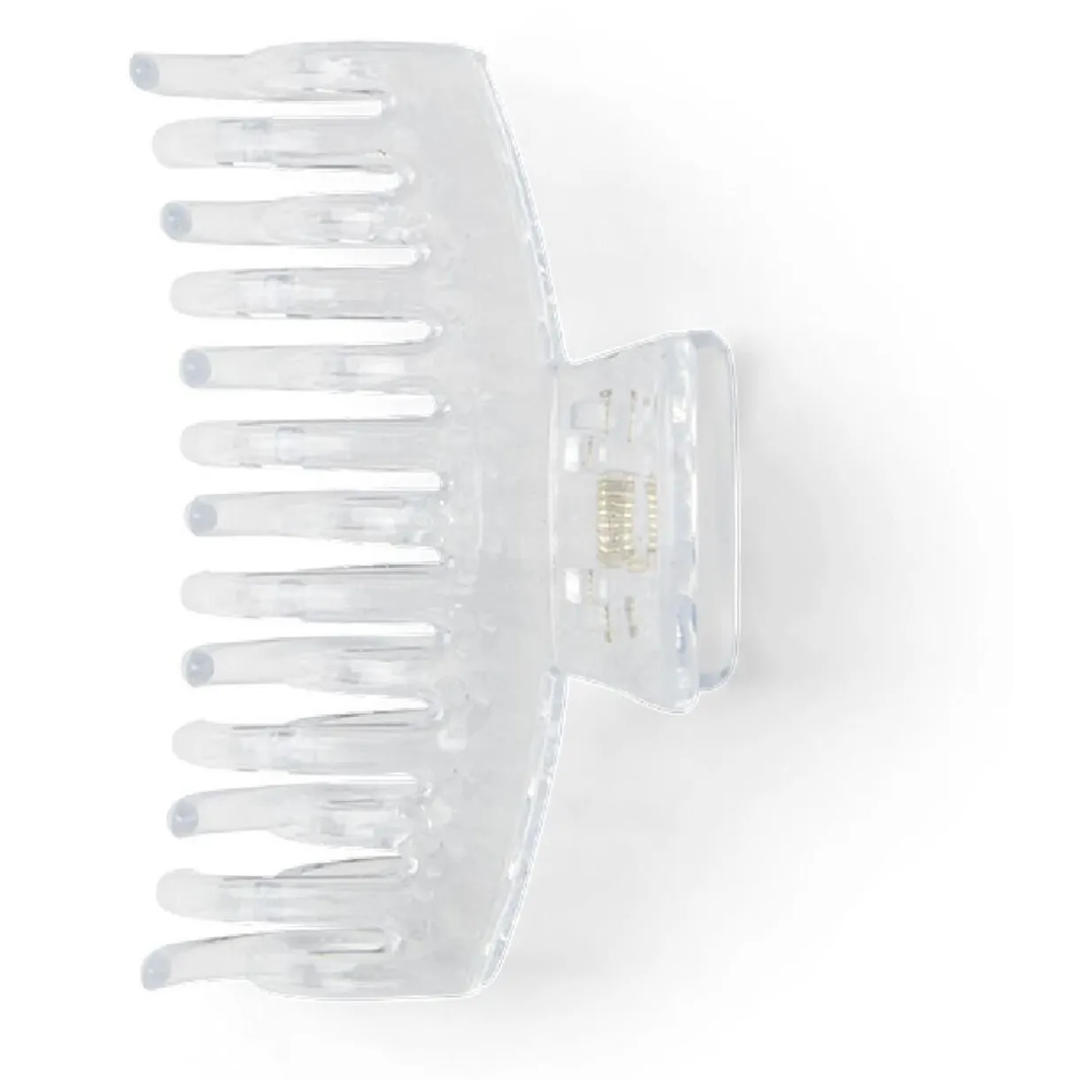 Outlet Gifi Pince cheveux crabe transparent mat L9cm