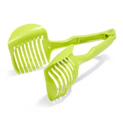 Pince découpe légumes plastique vert L18,5cm^Gifi Best