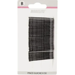 Outlet Gifi Pince guiche métal noir L.6,5/5,5/4,5 cm x50