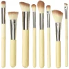 Gifi Pinceau de maquillage en bambou x8