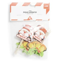 Pique apéritif Noël x20^Gifi Outlet