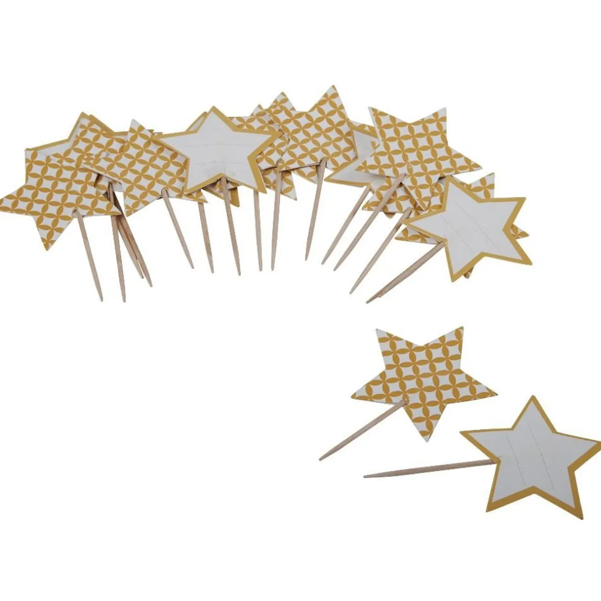 Pique décoratif en papier x24^Gifi Outlet