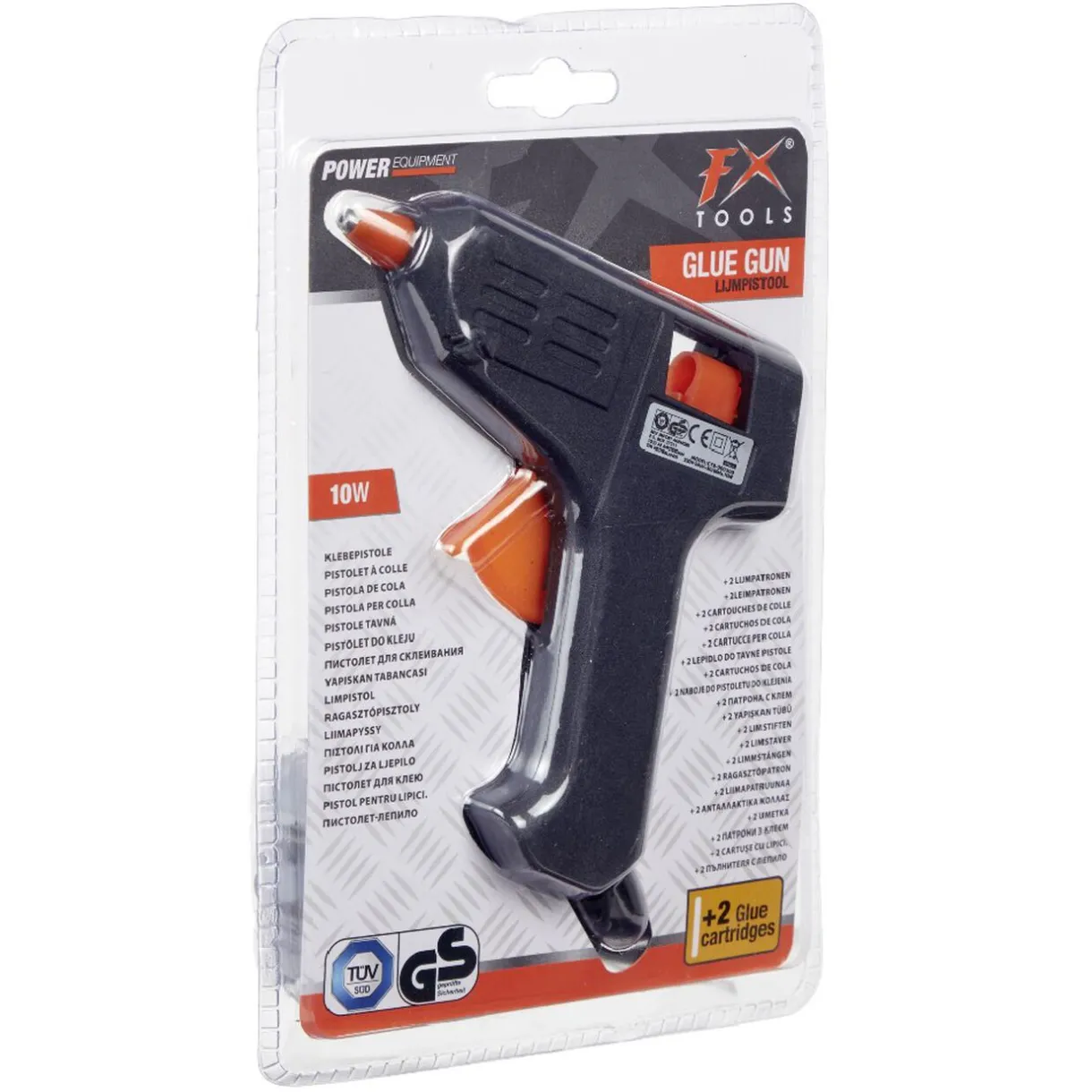 Gifi Pistolet à colle avec 2 cartouches