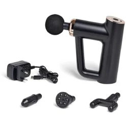 Sale Gifi Pistolet de massage 4 têtes interchangeables et 6 vitesses