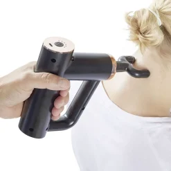 Sale Gifi Pistolet de massage 4 têtes interchangeables et 6 vitesses