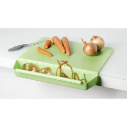 Planche à découper 2 en 1 vert^Gifi New